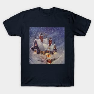 Vintage Christmas, North Pole T-Shirt